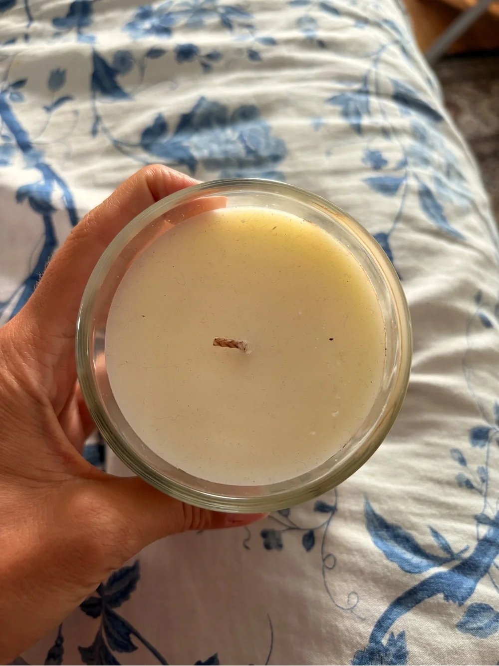 NWOB Yankee Candle hearts candle in Coconut Beach scent